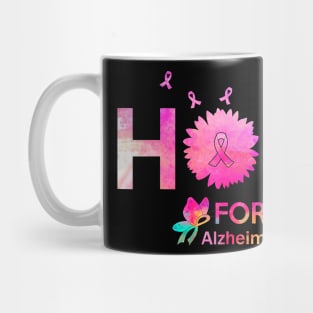 Hope For A Cure Alzheimer Awareness Gift Mug